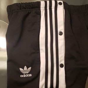 Adidas snap track pants